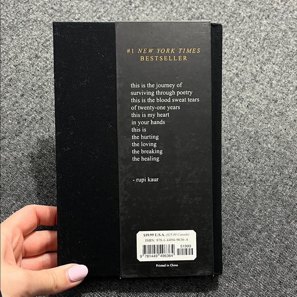 Milk and Honey Book by Rupi Kaur - Picture 2 of 3